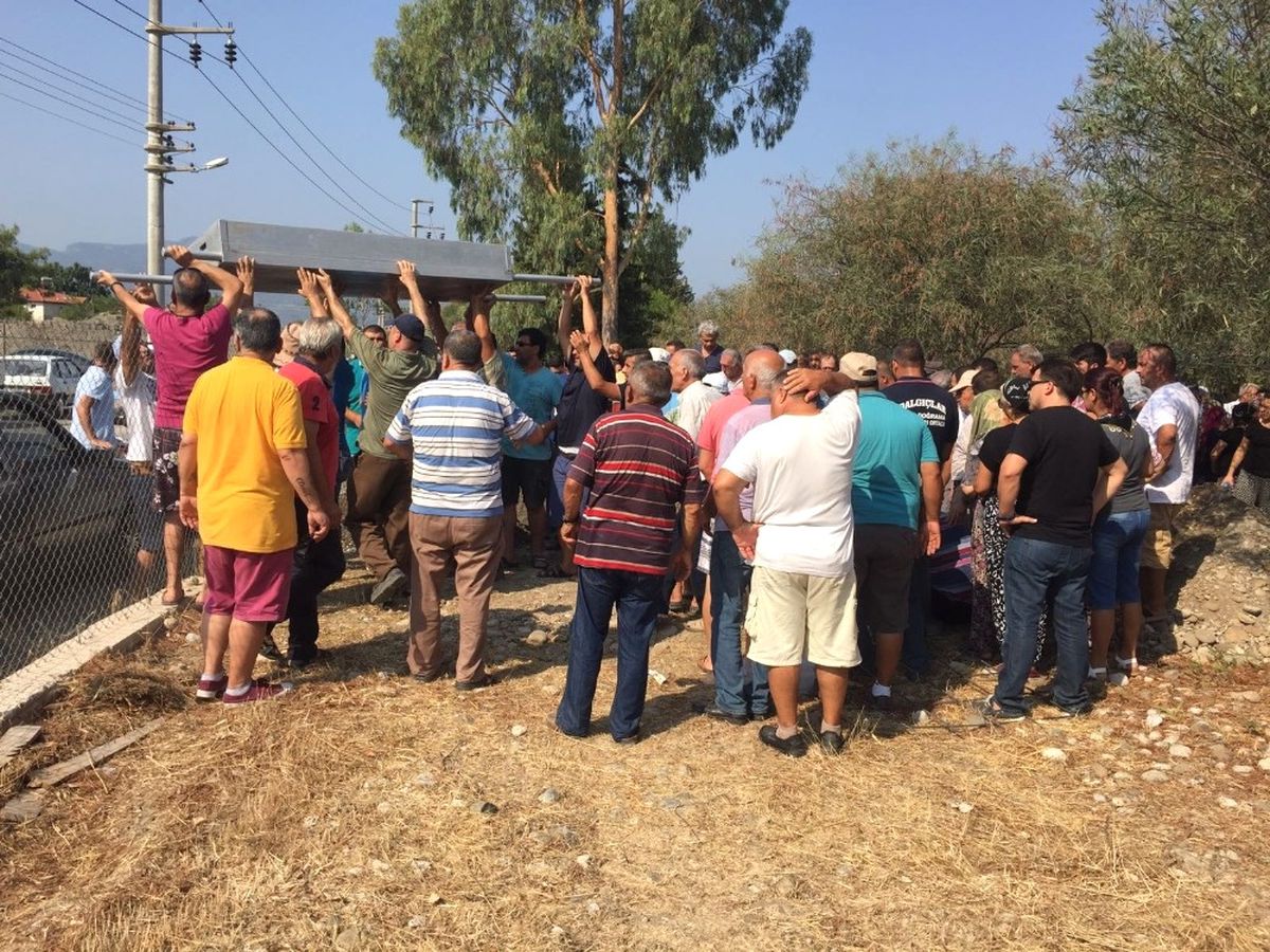 Otobanda Vefat Eden Ortacalı Tır Şoförü Toprağa Verildi