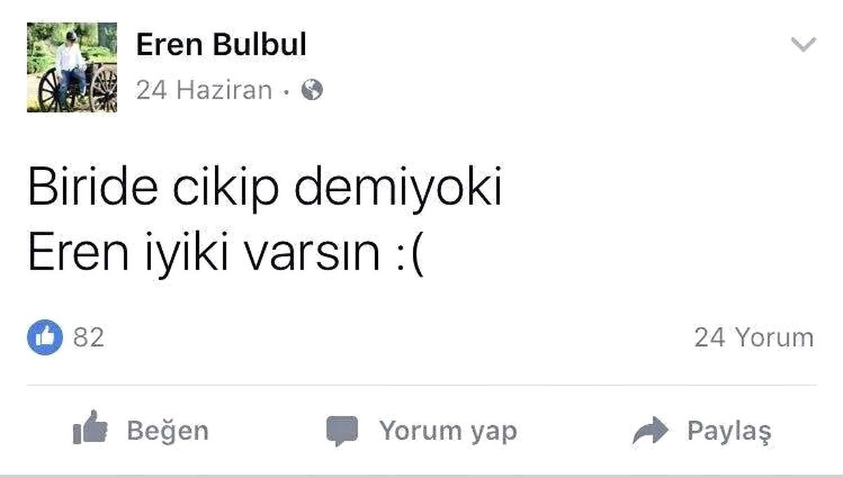 Tüm Türkiye \'İyi Ki Varsın Eren!\' Diyor