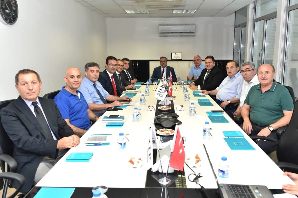 Vali Su, Mersin Limanı\'nda İncelemelerde Bulundu