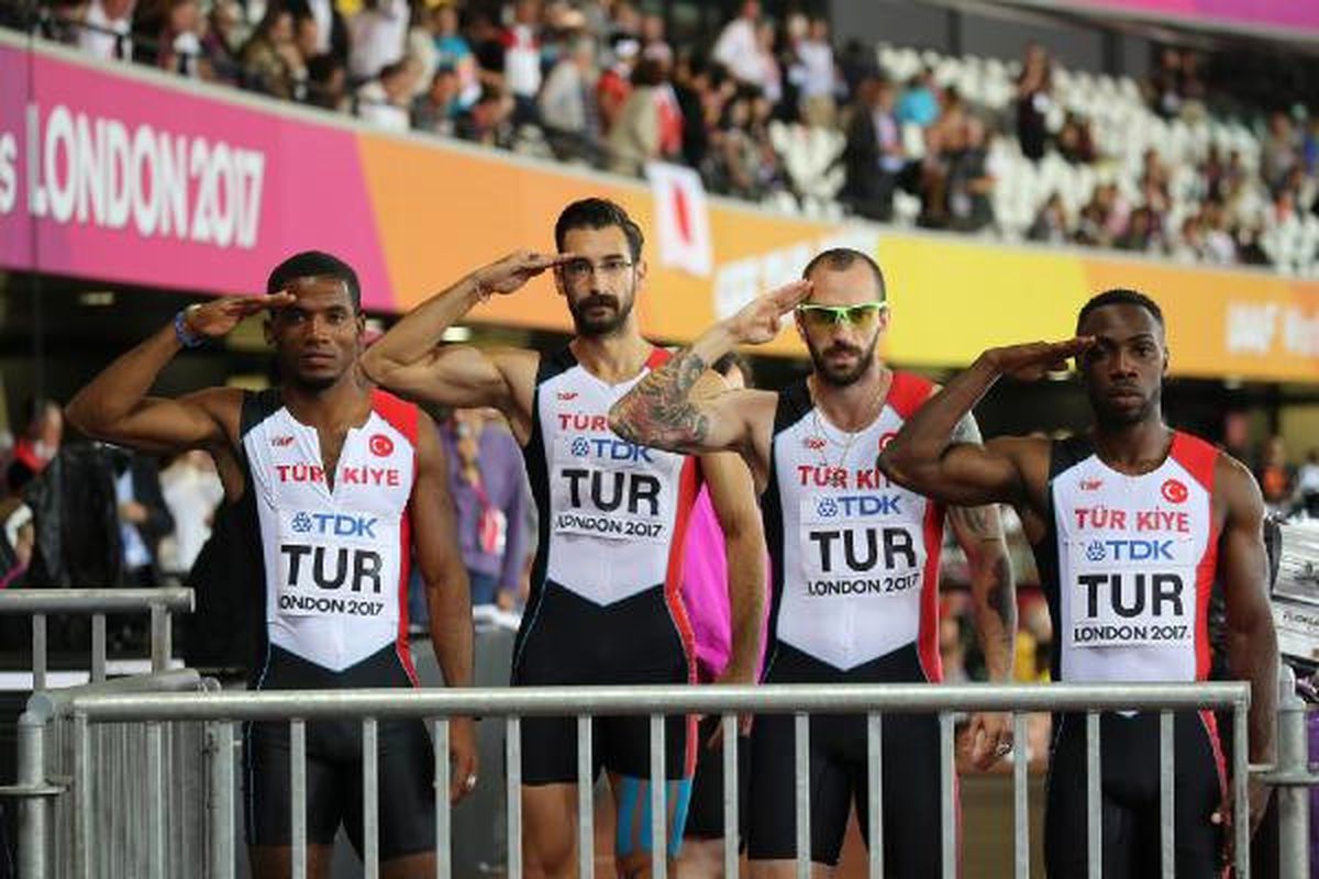 4x100 Bayrak Takımı, Dünya Yedincisi Oldu