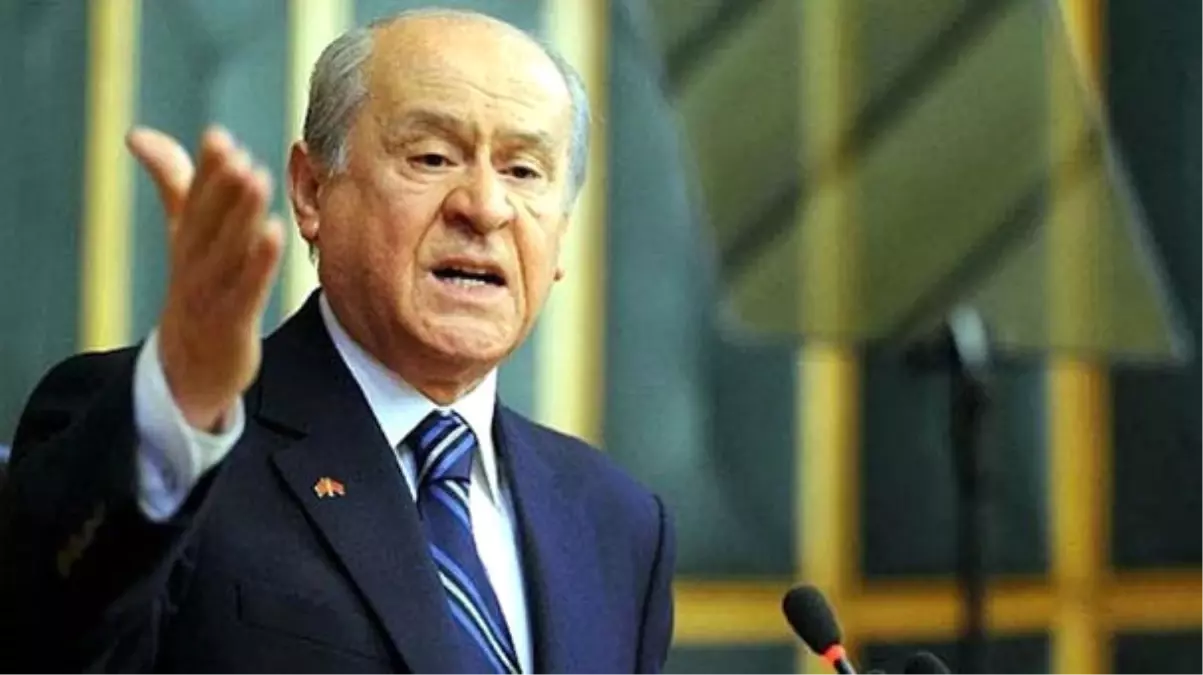 MHP Lideri Bahçeli\'den Terör Açıklaması