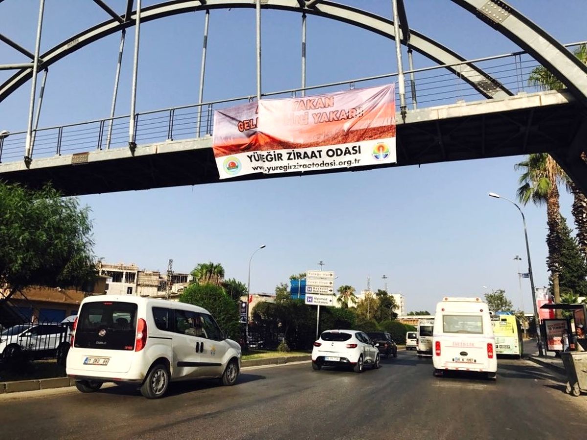 Mısır Üreticisine "Pankartlı" Anız Uyarısı