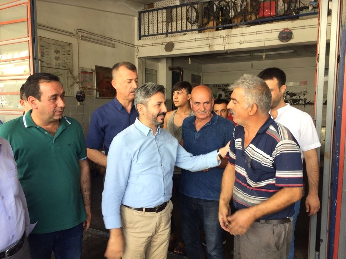 TBMM Başkanvekili Aydın, Muhtarlarla Bir Araya Geldi