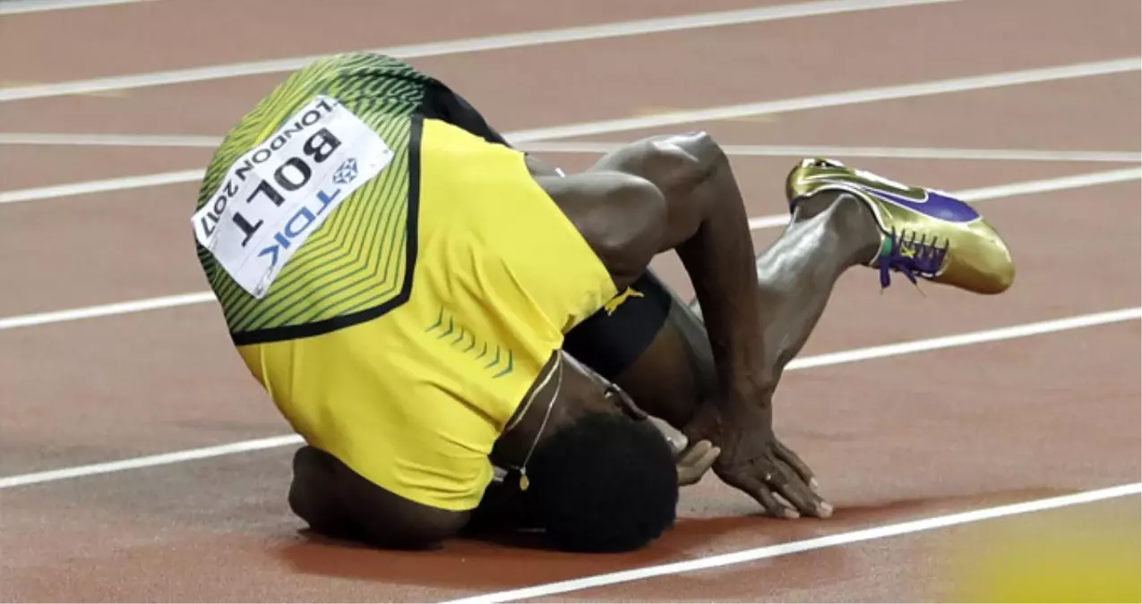 Usain Bolt, Kariyerinin Son Yarışında Sakatlanarak Yarış Dışı Kaldı