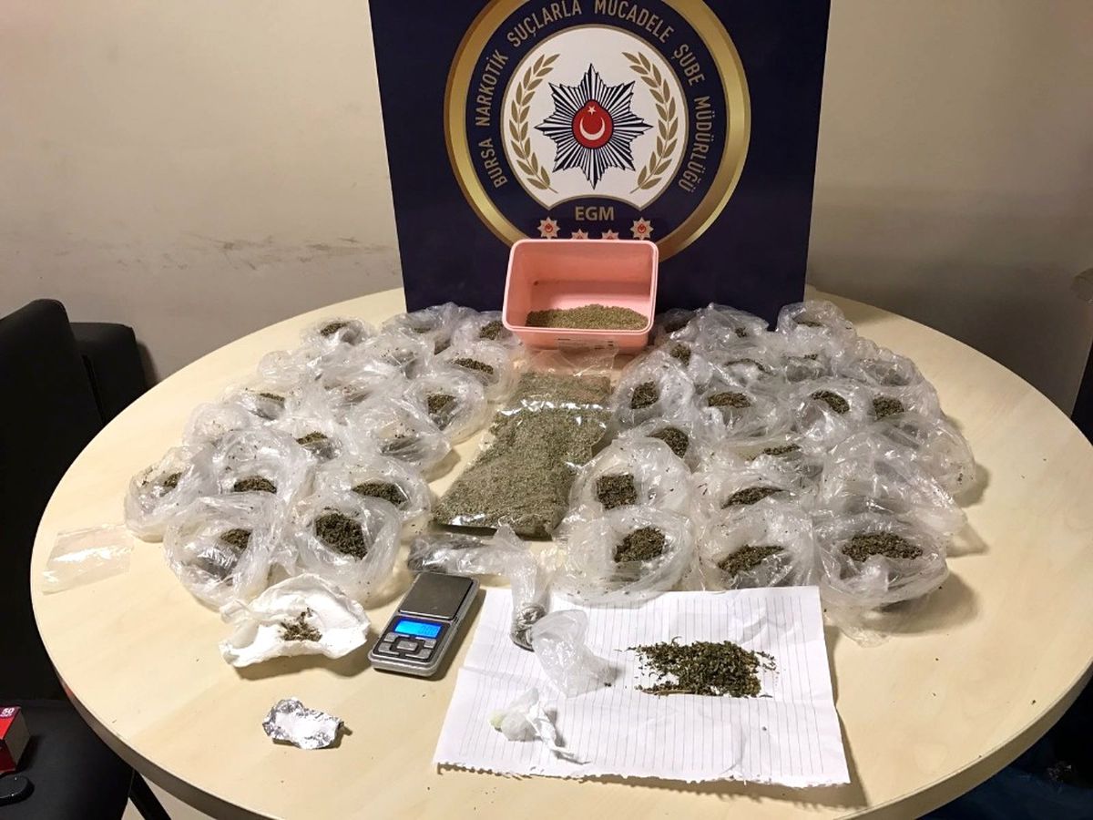 Bursa\'da 1 Kilo Bonzai Ele Geçirildi