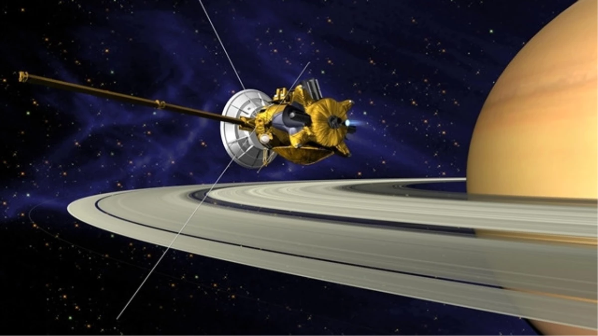 Cassini Satürn\'ün Atmosferiyle Temas Etti
