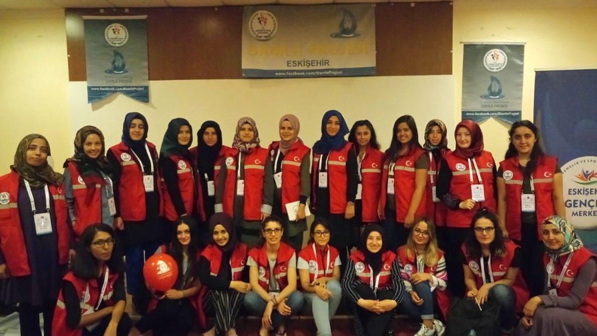 Damla Gönüllüler Eskişehir\'de