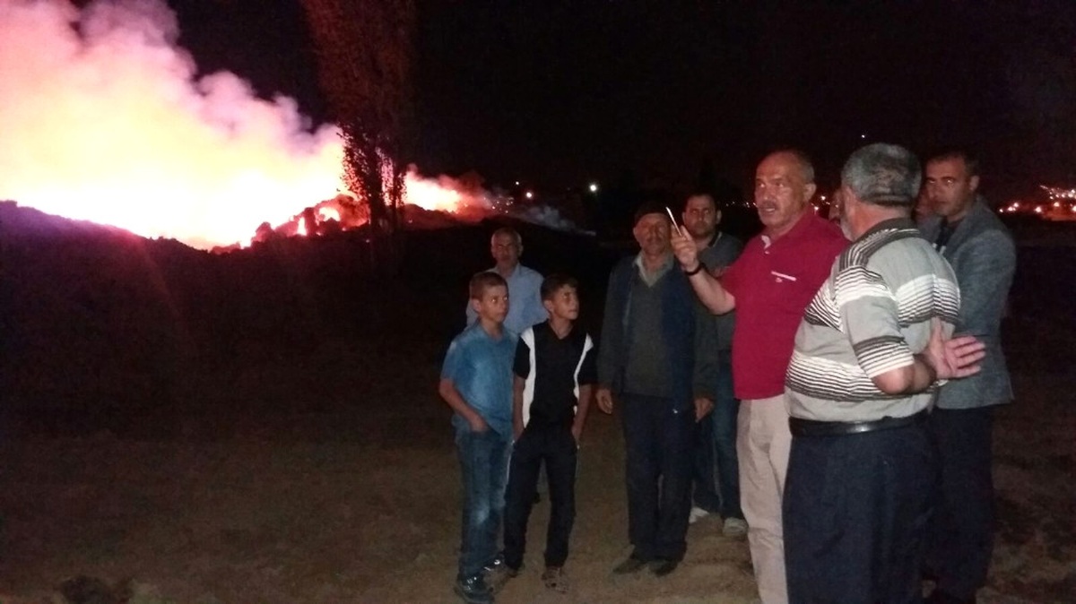 Emekleri Kül Olan Çiftçiye Milletvekili Ilıcalı Destek Oldu
