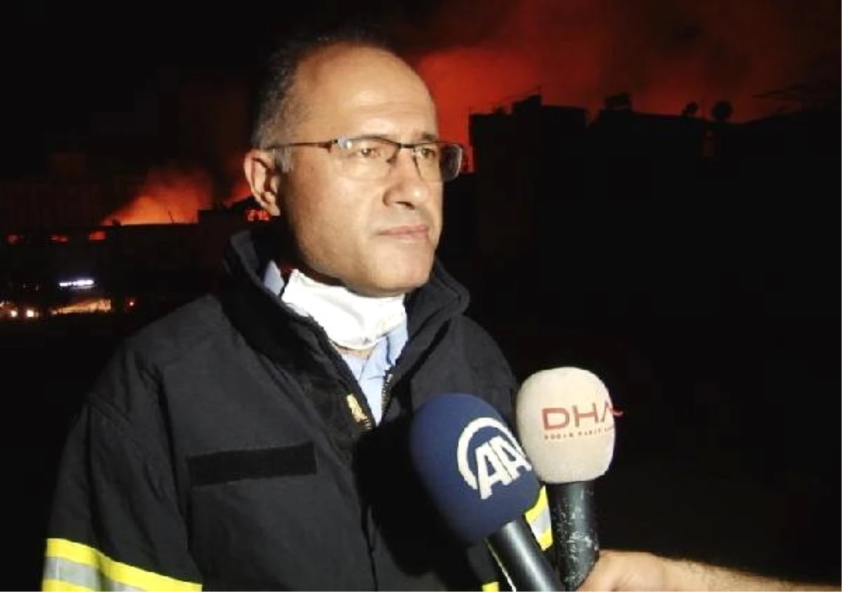 Gaziantep\'te İplik Fabrikasında Yangın Çıktı, Yakın Evler Boşaltıldı (4)