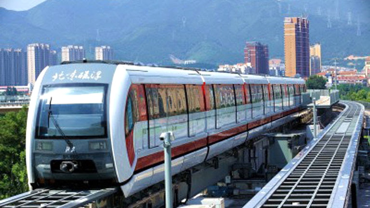 İlk Manyetik Tren Hattı Testten Geçti