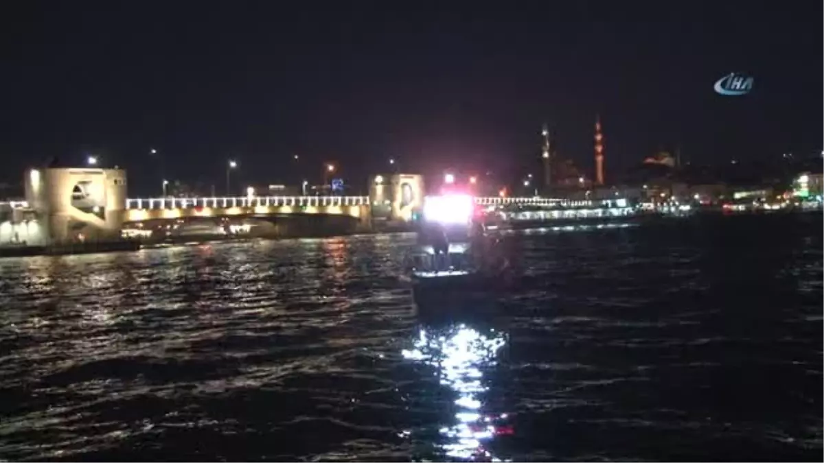 Karaköy\'de Bir Çocuğun Denize Düştüğü İddiası Ekipleri Harekete Geçirdi