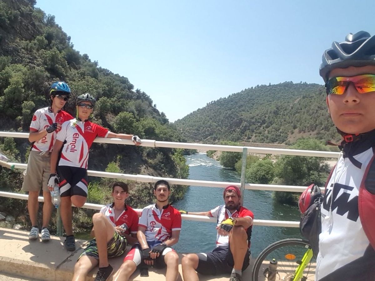 Nazillili Bisikletlilerden Kamplı Bisiklet Turu