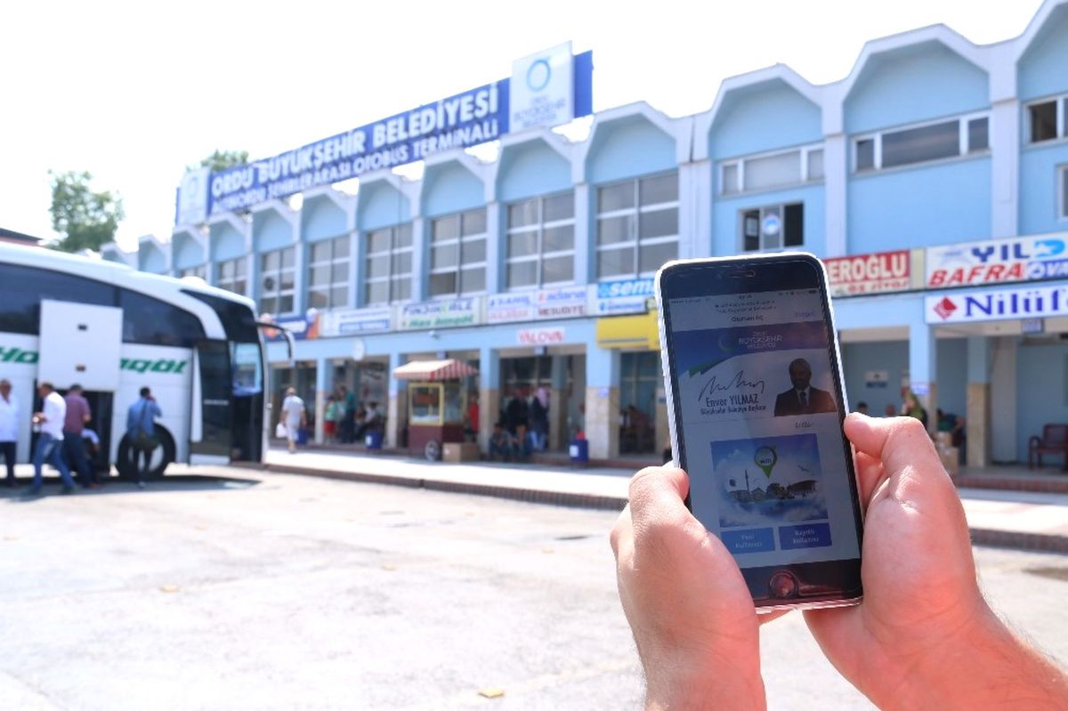 Ordu Terminallerde Ücretsiz İnternet Dönemi