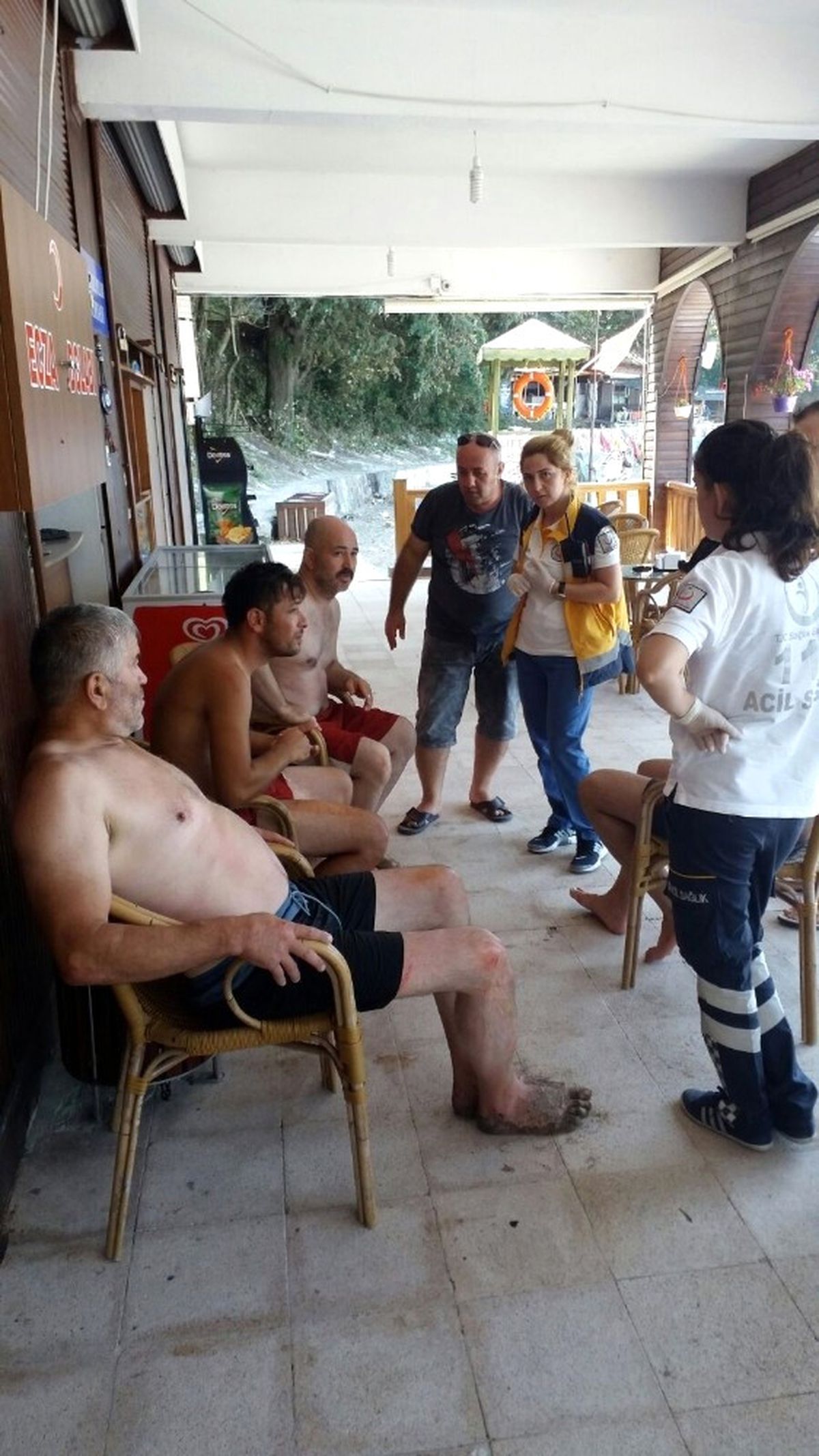 Polis Memuru Boğulmaktan Son Anda Kurtarıldı