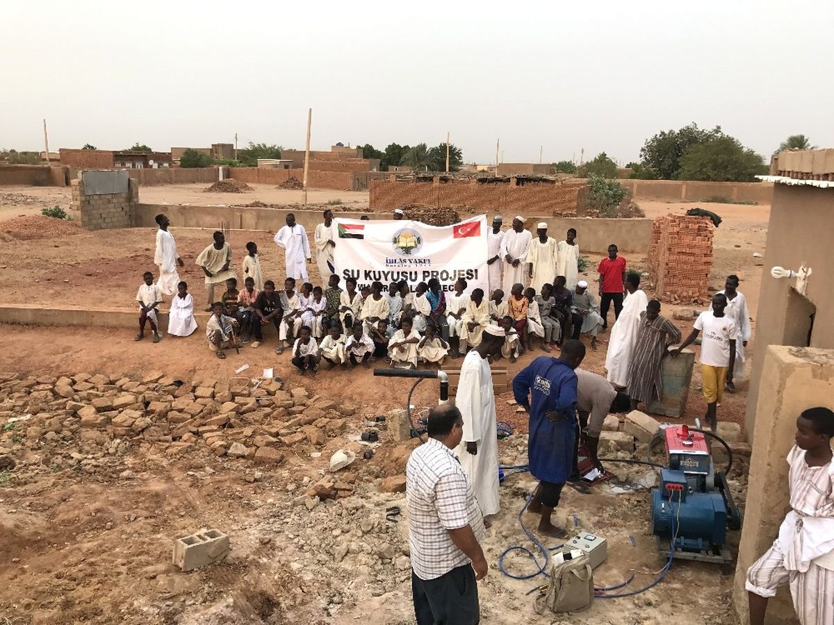 Sudan\'lı Bin Aile İçme Suyuna Kavuştu