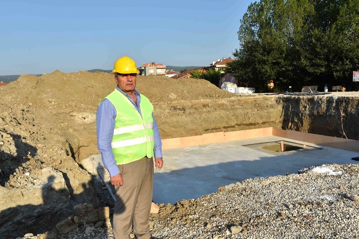 Taşköprü Modern Otobüs Terminali\'nde İlk Kazma Vuruldu