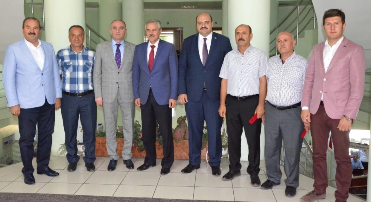 Tatlısu Belediye Başkanı Orçan, Erzurum\'da İncelemelerde Bulundu