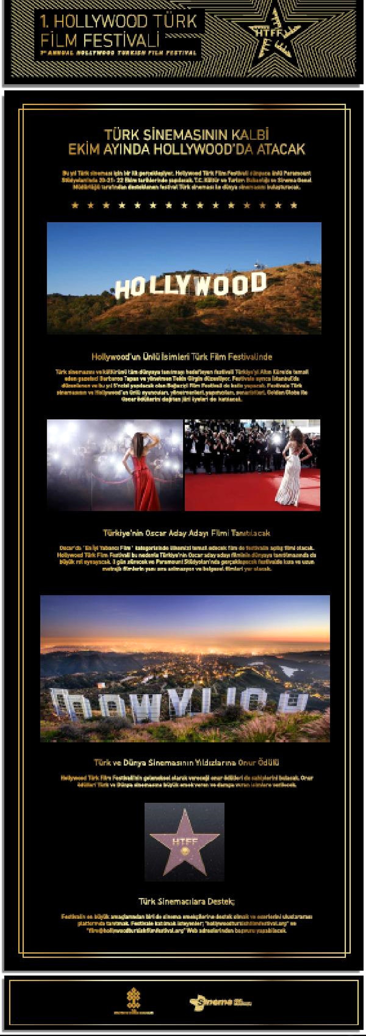 Türk Sinemasının Kalbi Ekim Ayında Hollywood\'da Atacak