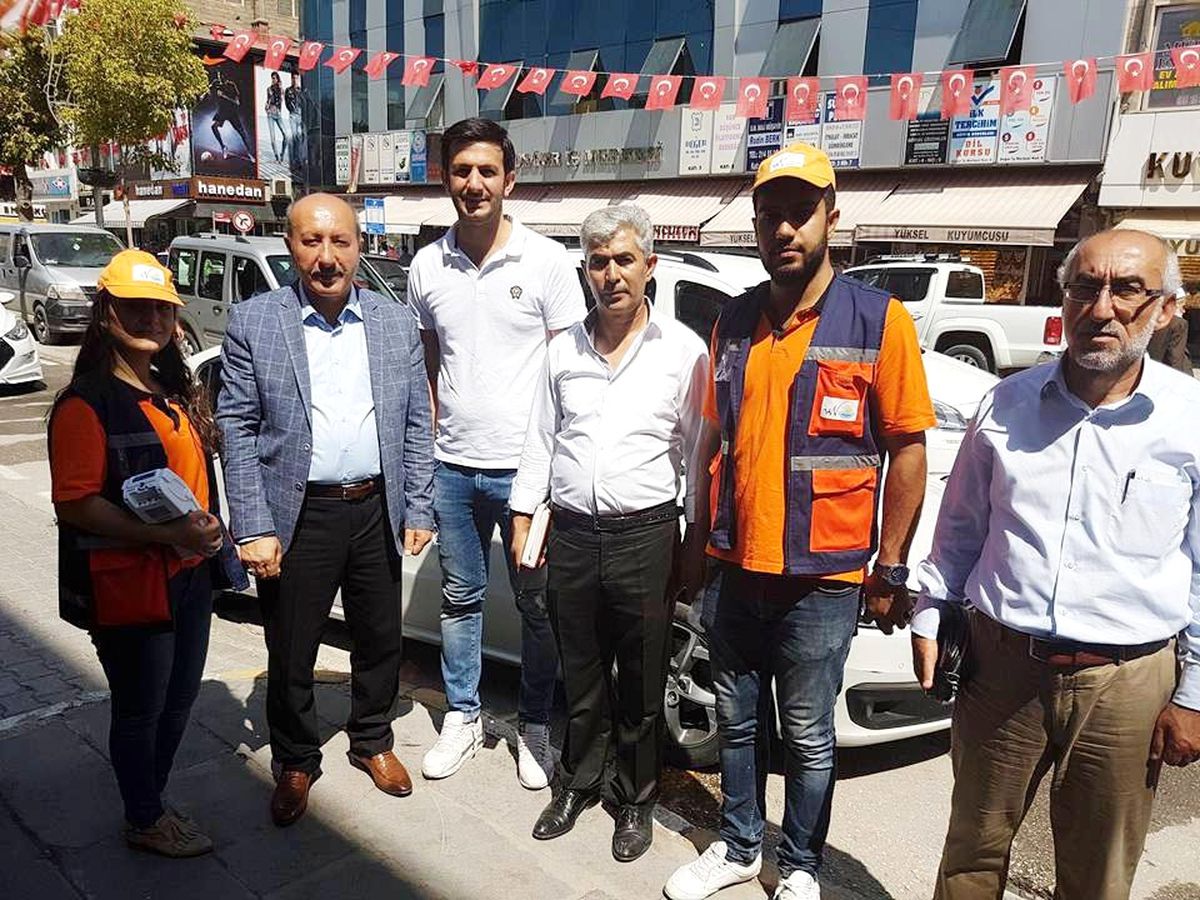 Van\'da \'Parkomat\' Sistemi Start Aldı