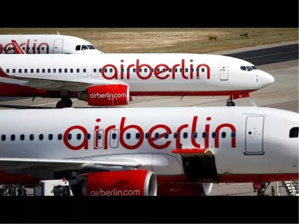 Almanya\'da Air Berlin İflas Açıkladı