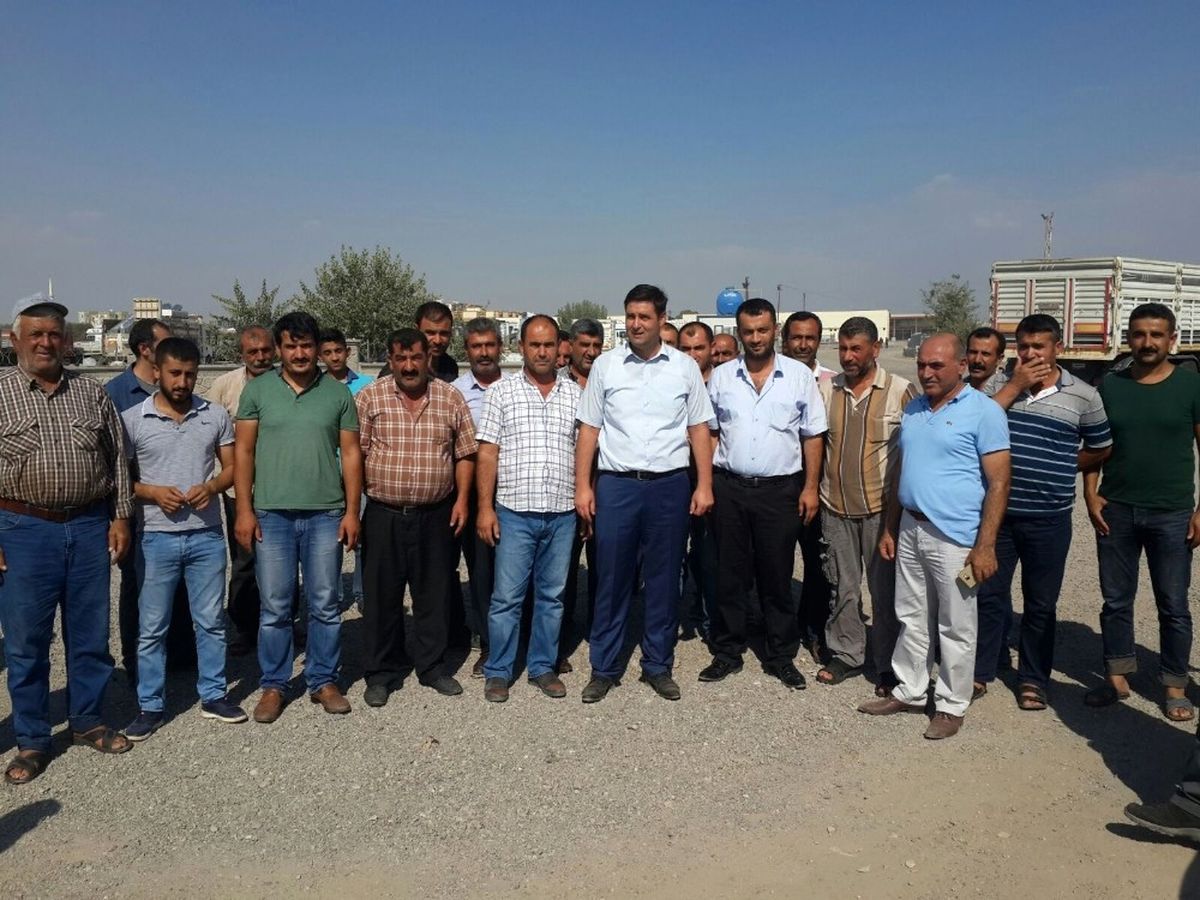 Başkan Gülenç Kamyoncu Esnafıyla Buluştu