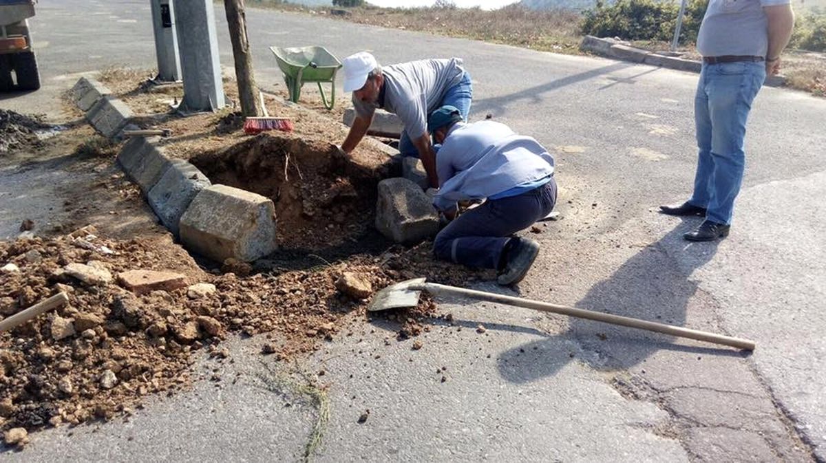 Bozulan Kaldırımlara Anında Müdahale