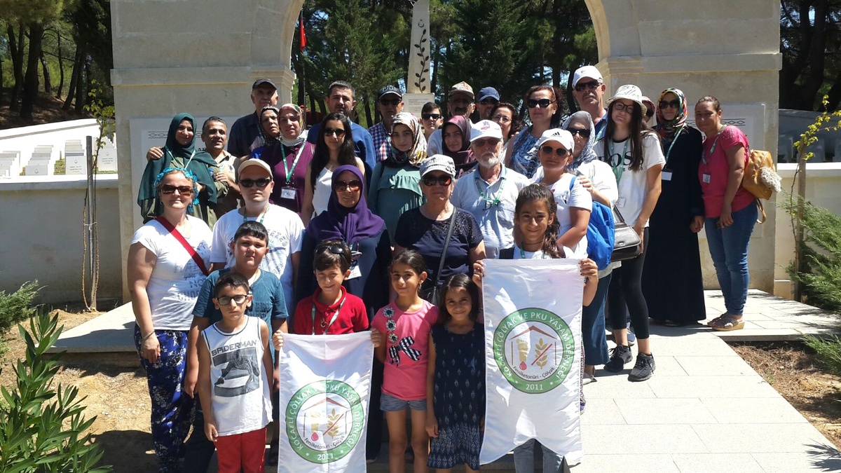 Çölyak Hastaları Çanakkale Şehitliği\'ni Ziyaret Etti
