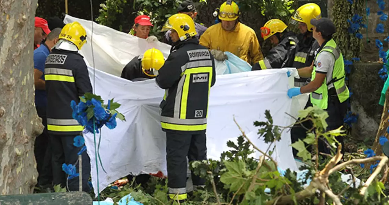 Portekiz\'in Madeira Adası\'nda Festival Alanına Ağaç Devrildi: 11 Ölü