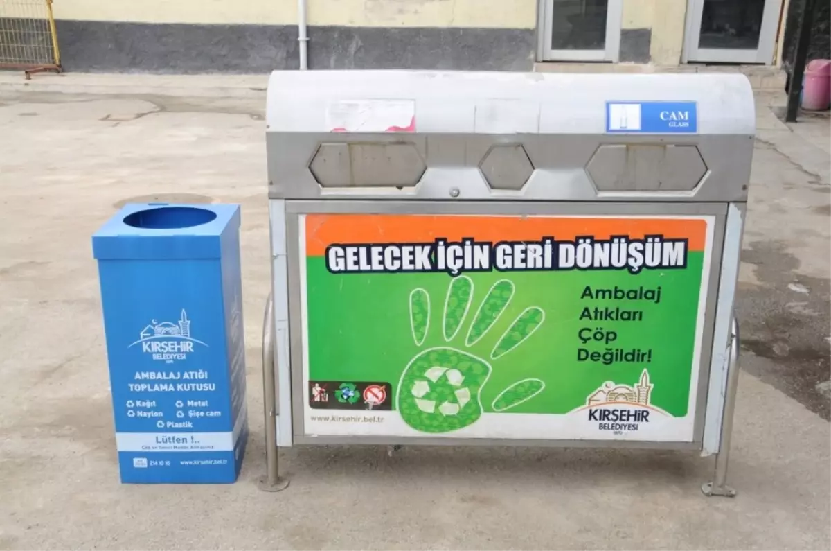 Kırşehir Belediyesi Temizlik İşlerinden \'Çevre Dostu Kırşehir\' Projesi