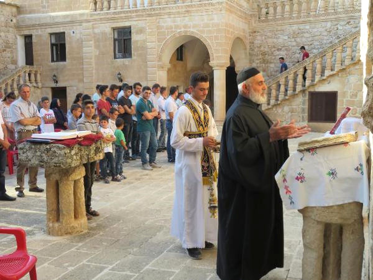 Midyat\'ta Süryaniler, Meryem Ana\'yı Ayinle Andı