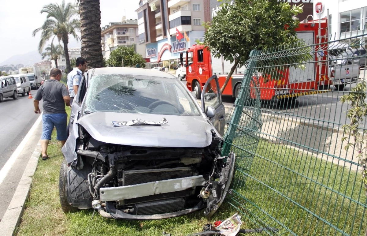 Otomobille Yakıt Tankeri Çarpıştı: 1 Ağır Yaralı