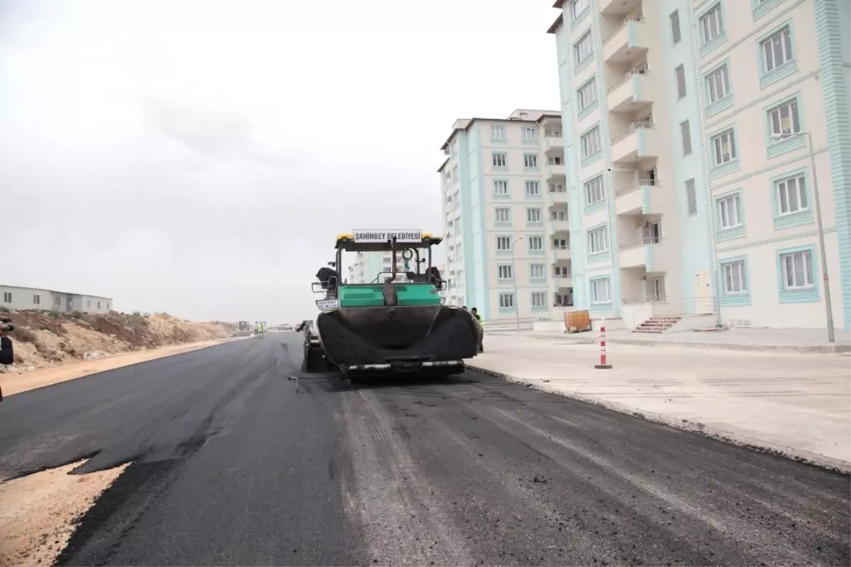 Şahinbey\'de Rekor Düzeyde Yol Asfaltlandı