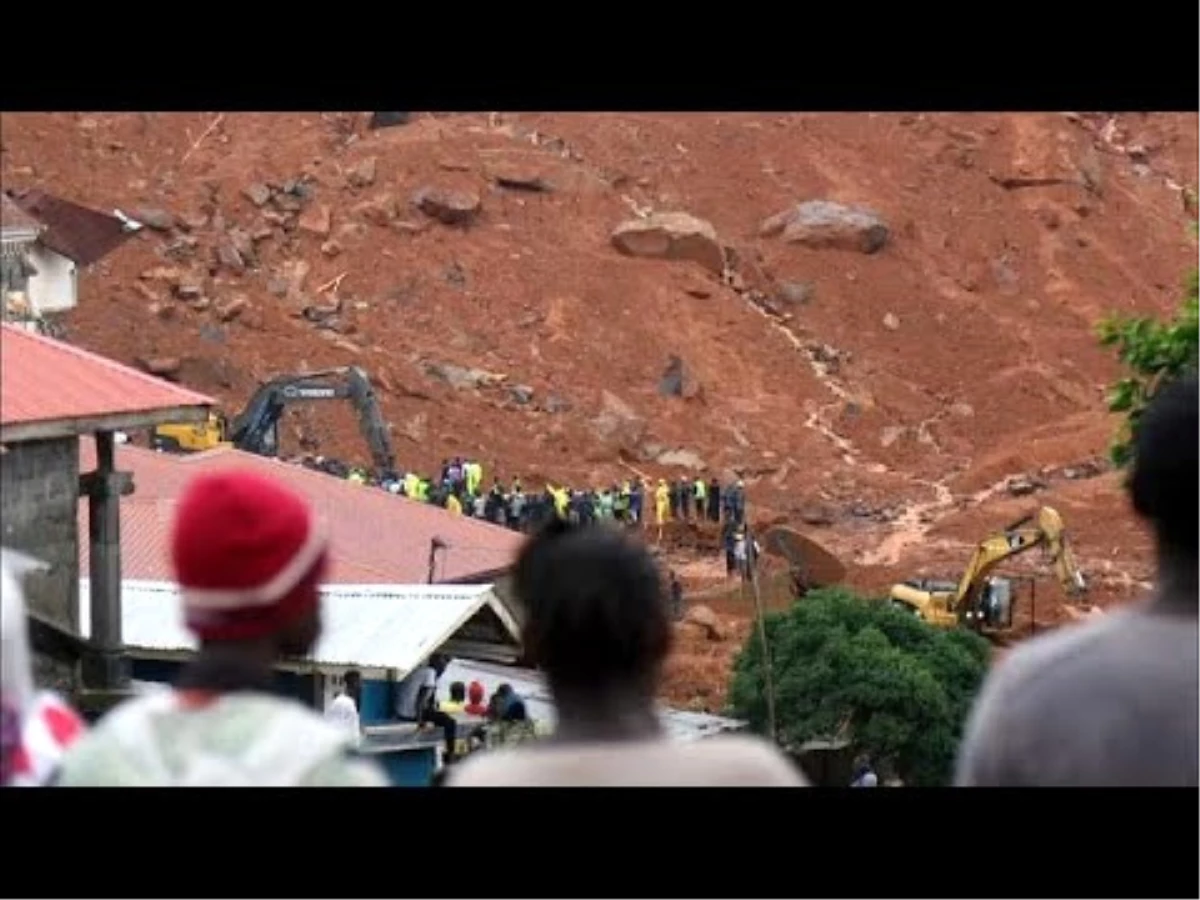 Sierra Leone'deki Toprak Kaymasında Ölü Sayısı 400'ü Buldu