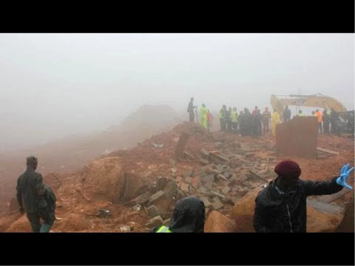 Sierra Leone\'deki Toprak Kaymasında En Az 300 Kişi Hayatını Kaybetti