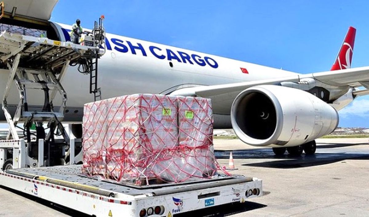 THY\'den Somalili Çocuklara 60 Ton Besin Yardımı
