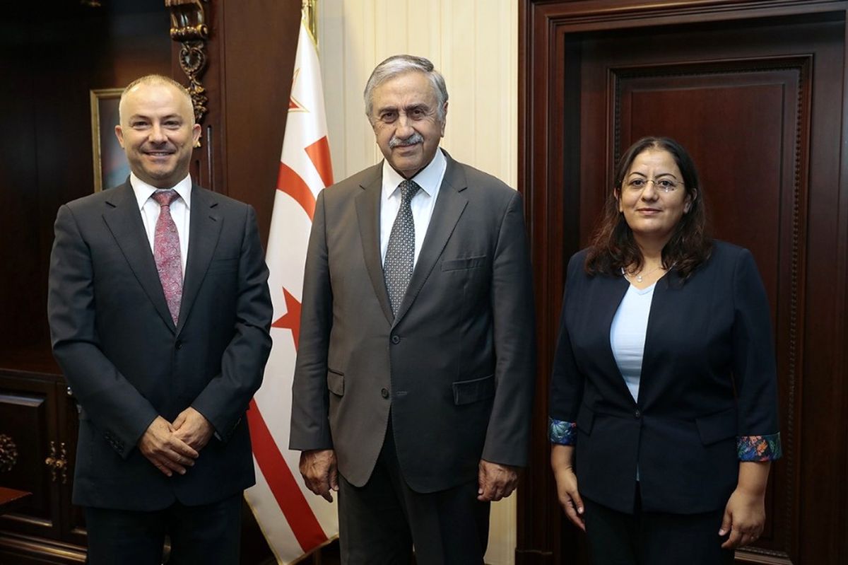 Akıncı, Yeni Atanan Trabzon ve Antalya Başkonsoloslarını Kabul Etti