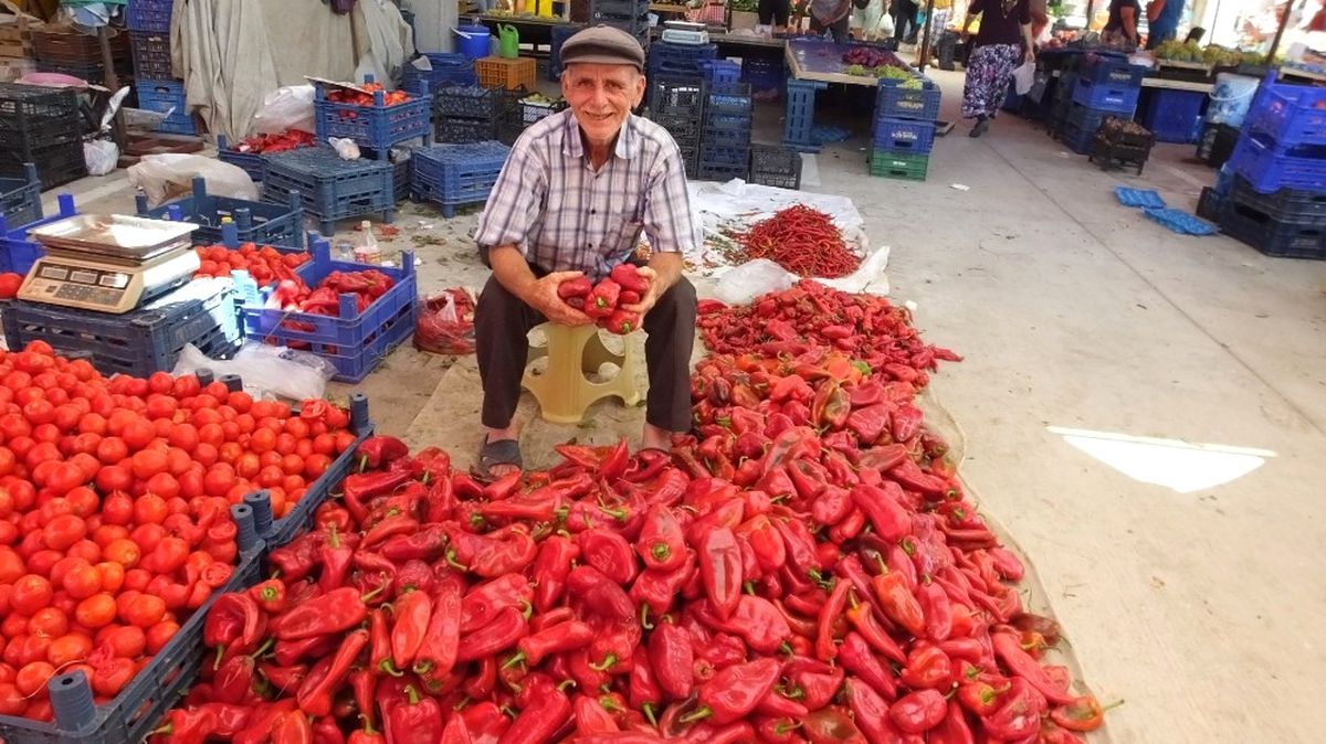 Burhaniye\'de Salçalık Biber Kazandırdı