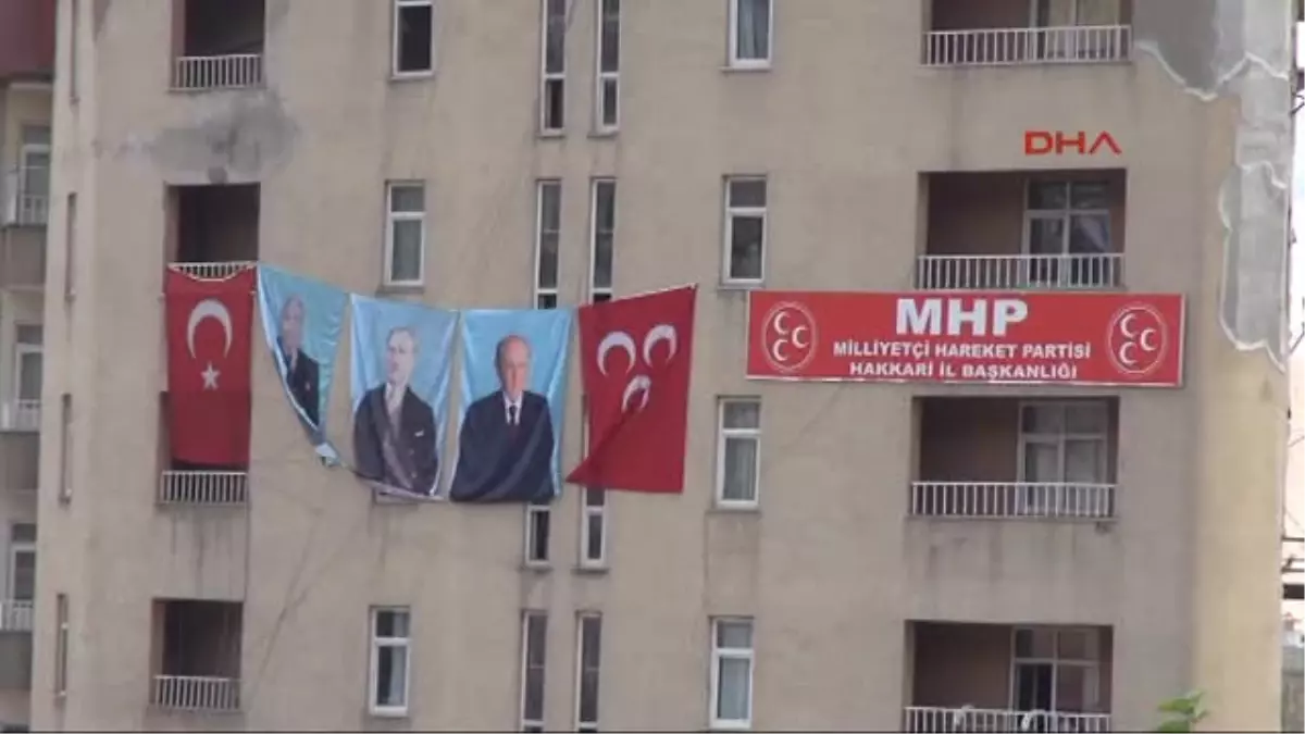 Hakkari MHP 10 Yıl Aradan Sonra Hakkari\'de Parti Binası Açtı