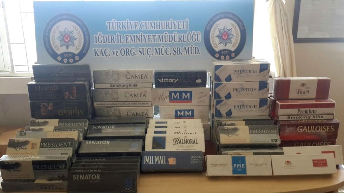 Iğdır\'da Sigara Kaçakçılığı