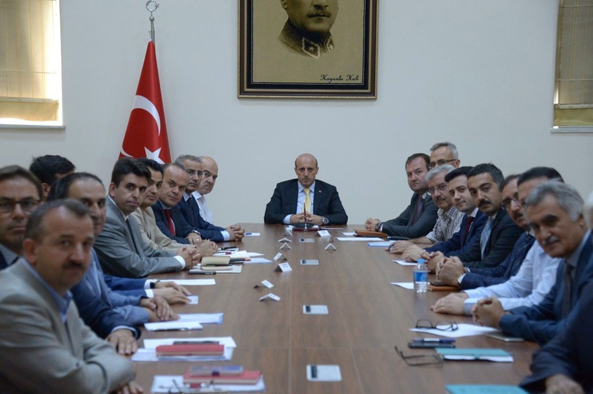 İl İdare Şube Başkanları Toplantısı Yapıldı