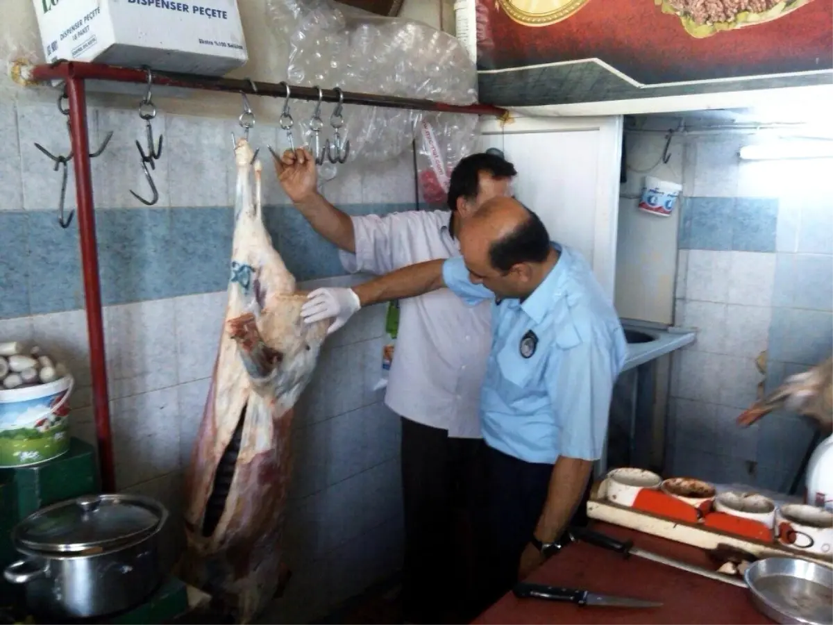 Kurban Bayramı Öncesi Denetimler Sürüyor