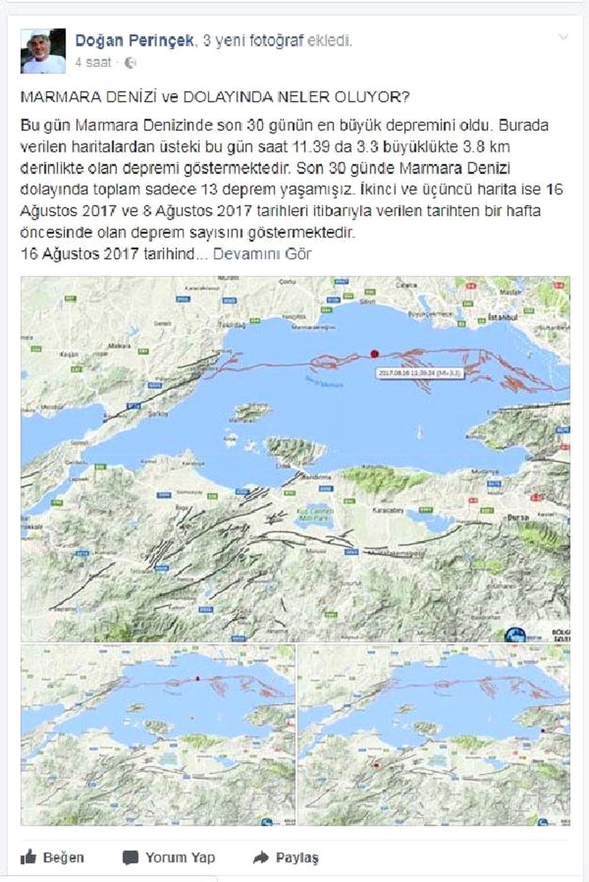 Prof. Dr. Perinçek, Facianın Yıldönümünde Marmara\'daki Sessizliğe Dikkat Çekti