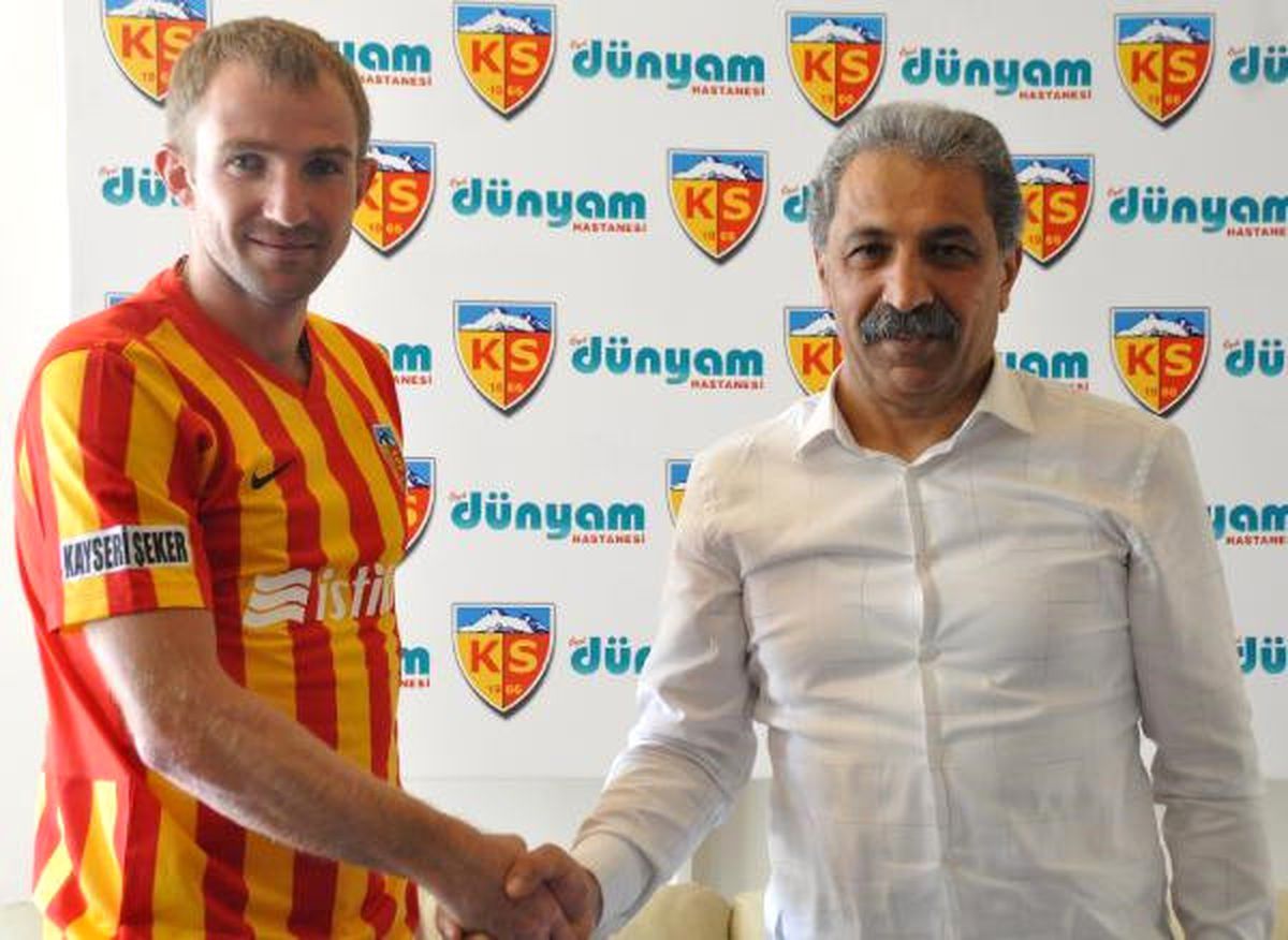 Shakhtar Donetks\'li Kucher Kayserispor\'da