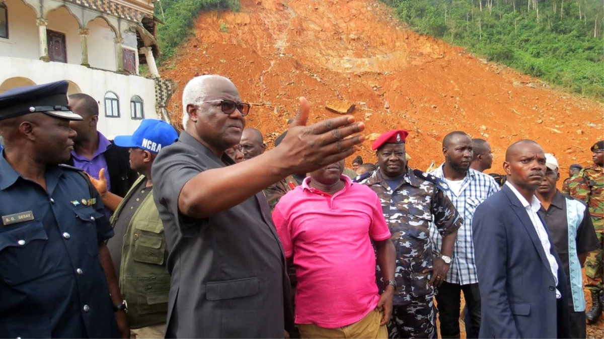 Sierra Leone\'deki Toprak Kaymasında En Az 600 Kişiye Daha Ulaşılamıyor
