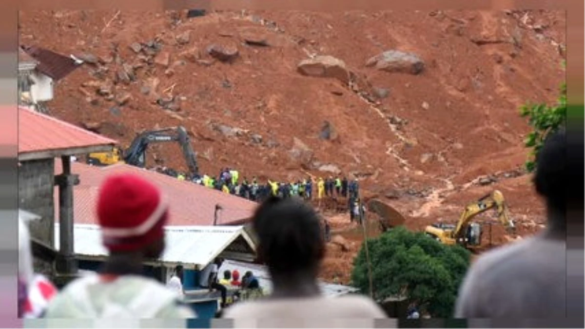 Sierra Leone\'deki Toprak Kaymasında Ölü Sayısı 400\'ü Buldu