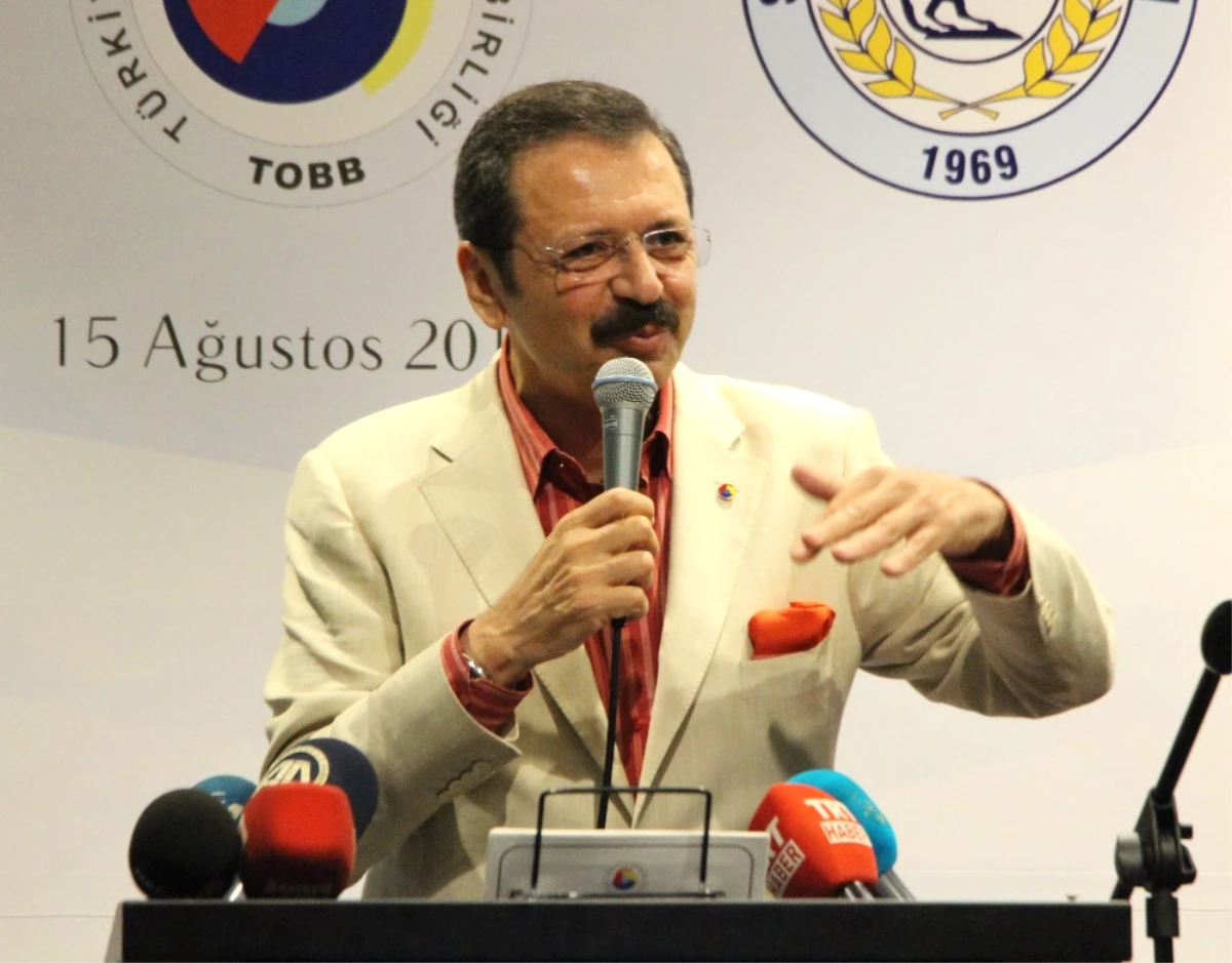 TOBB Başkanı Hisarcıklıoğlu Samsun\'da Açıklaması