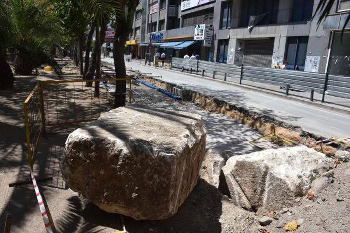 Tramvay İnşaatına Tarihi Eser Molası