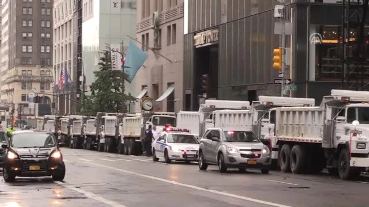 Trump New York\'taki Ikinci Gününde de Protesto Edildi