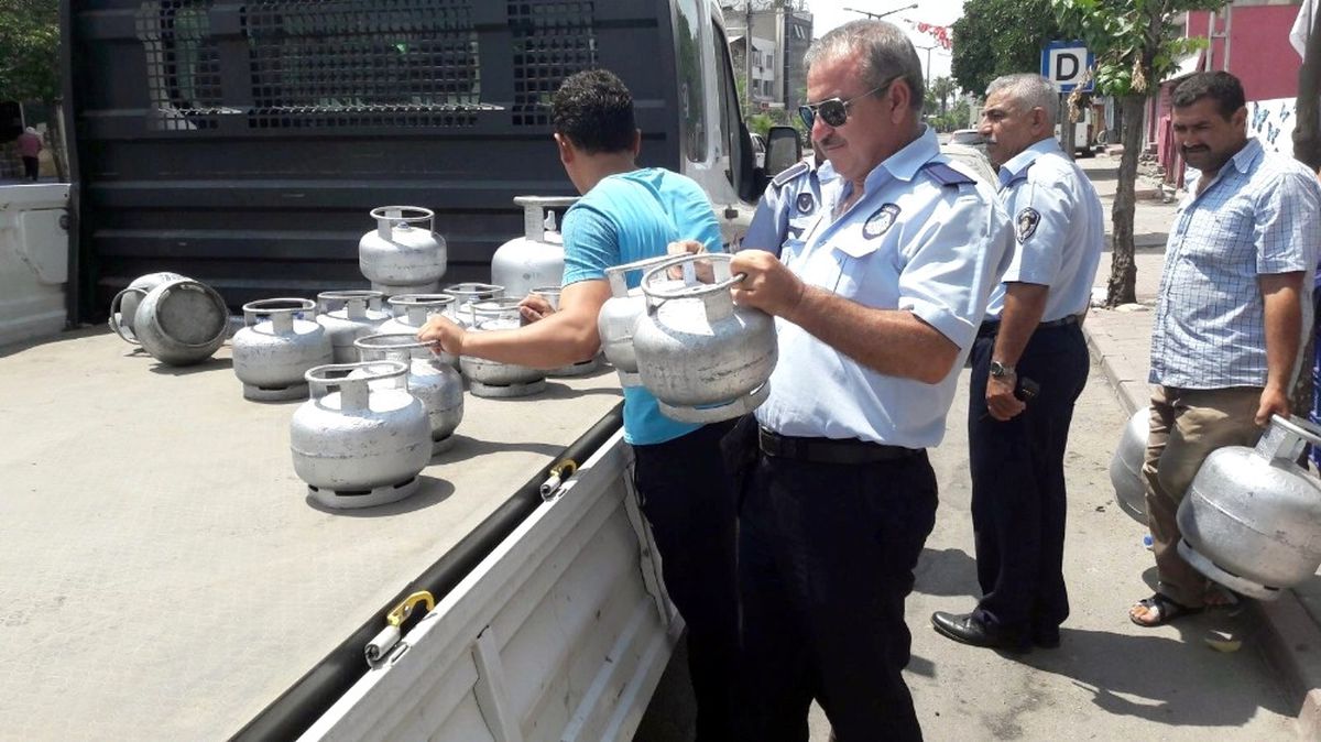 Zabıtadan Kaçak Tüp Operasyonu