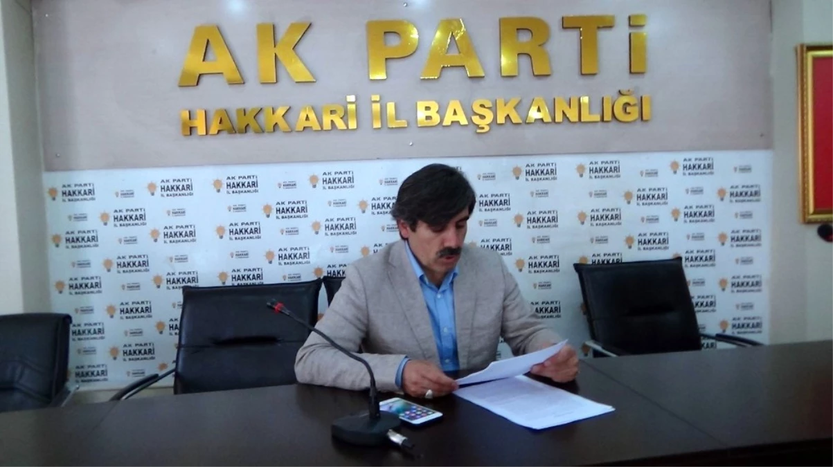 AK Parti Hakkari İl Başkanı Fırat İstifa Etti